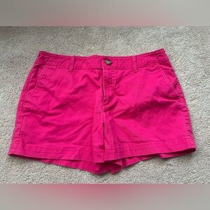 loft washed twill shorts ‘4